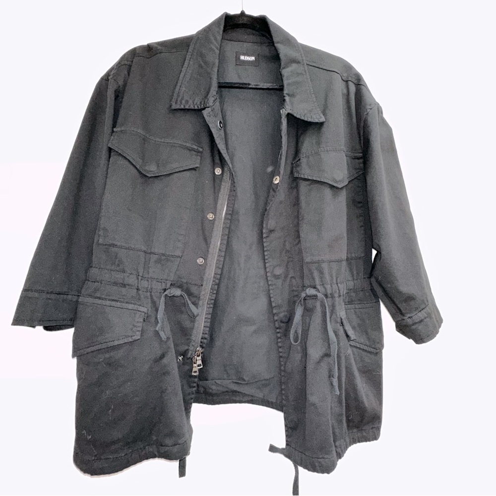 Hudson Sienna Anorak Jacket Black M - Picture 2 of 4